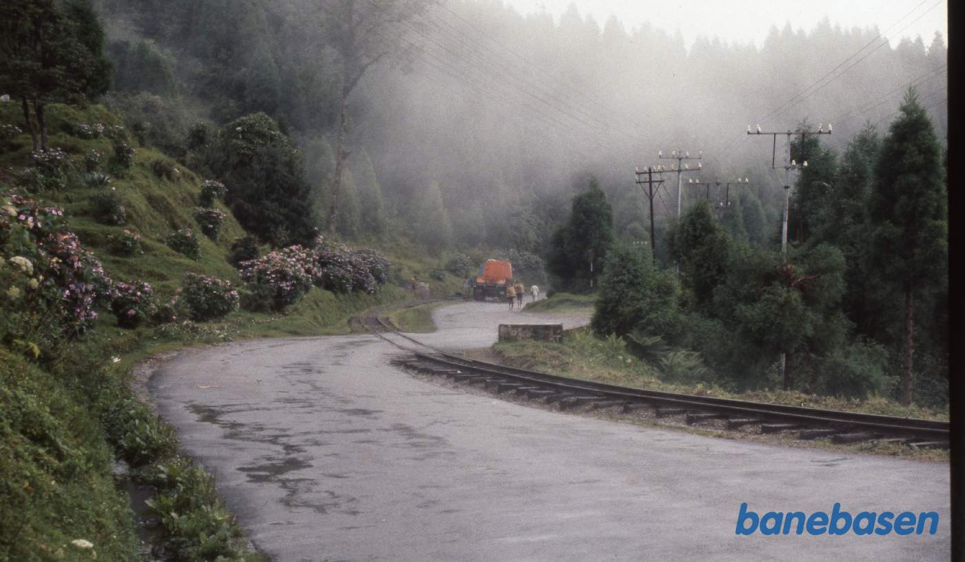 Et sted på strækningen mellem Sonada og Ghum
