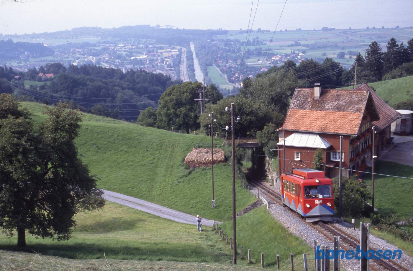 En tandhjulsbane i nærheden af Bregenz