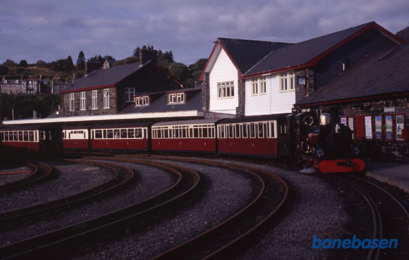 Så holder damptoget klar til næste tur
