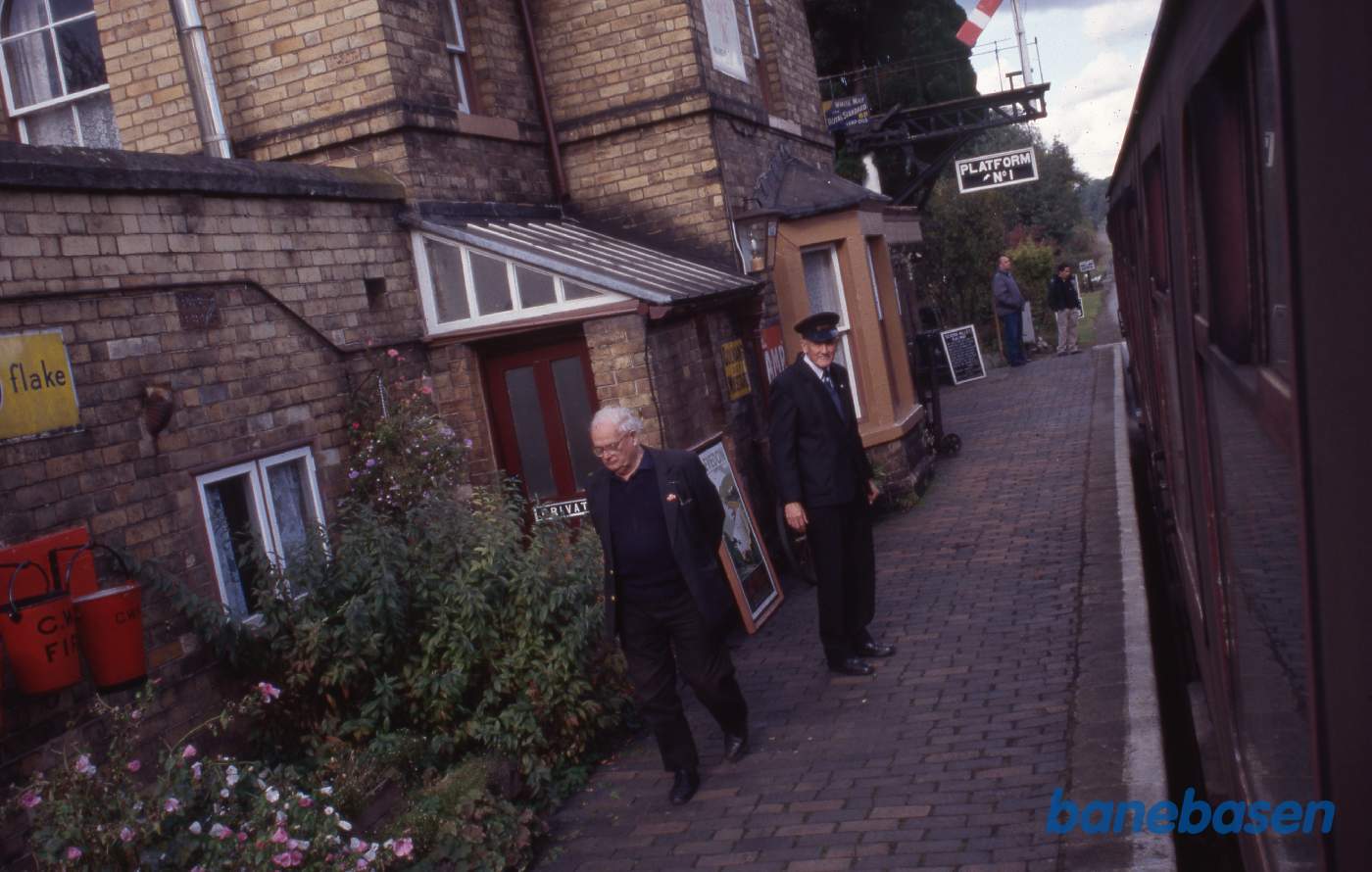 Toget kører videre mod Bridgnorth