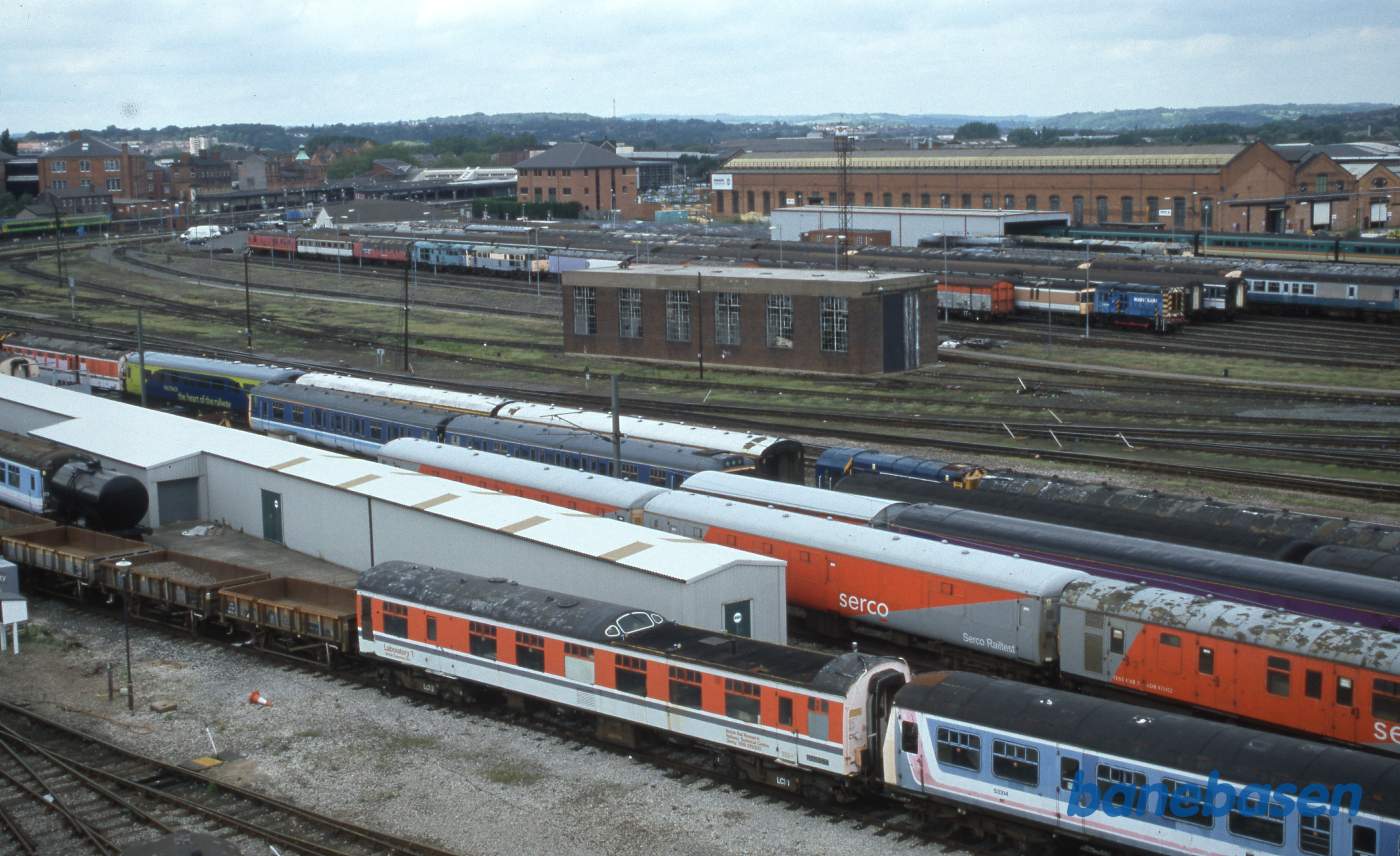 Udsigten fra fotografens Atkins kontor i Brunel House
