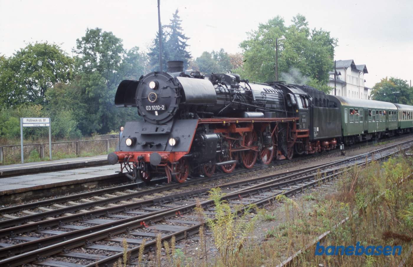 Persontoget på vej mod Saalfeld