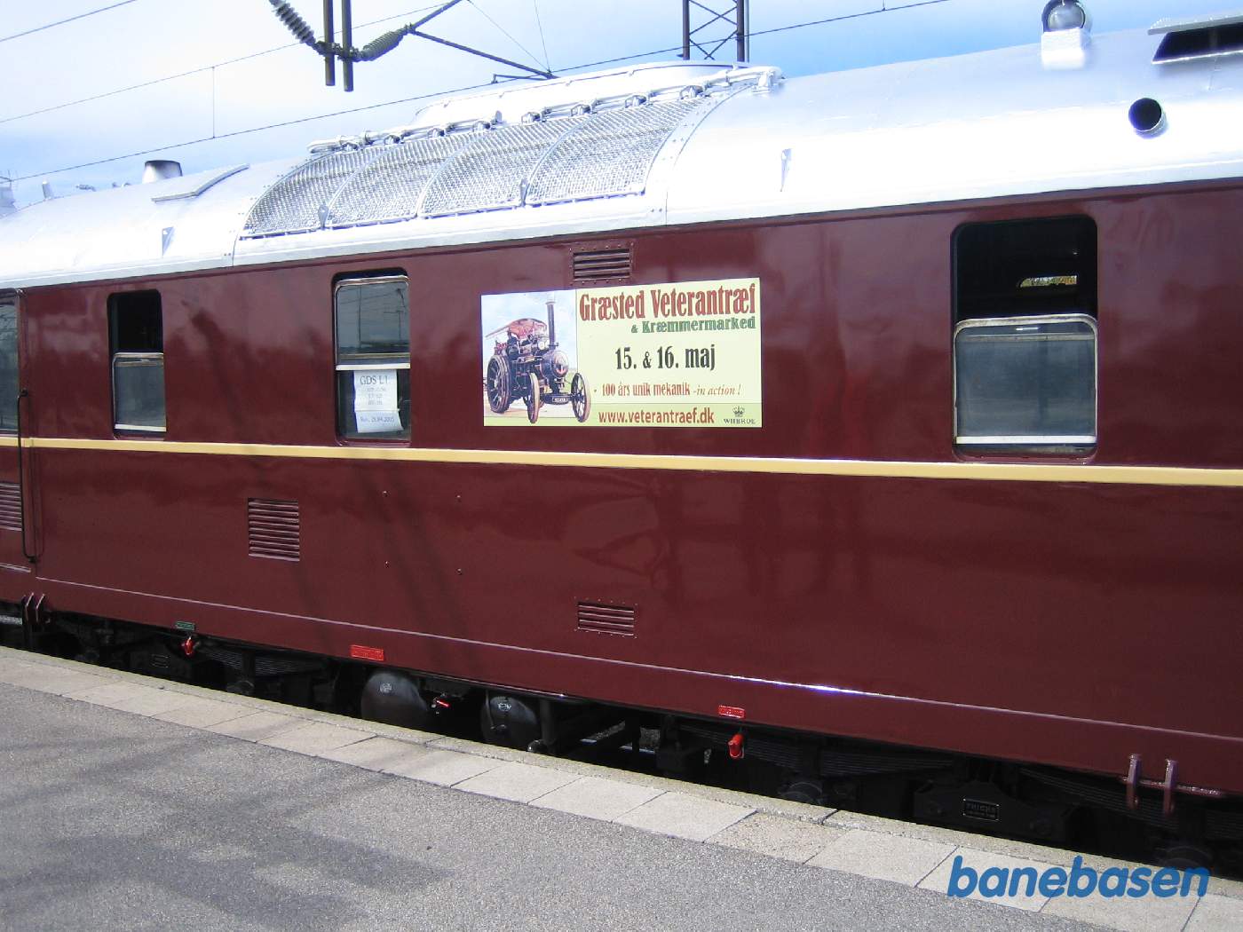 Reklame for årets veterantræf i Græsted Reklame for årets veterantræf i Græsted