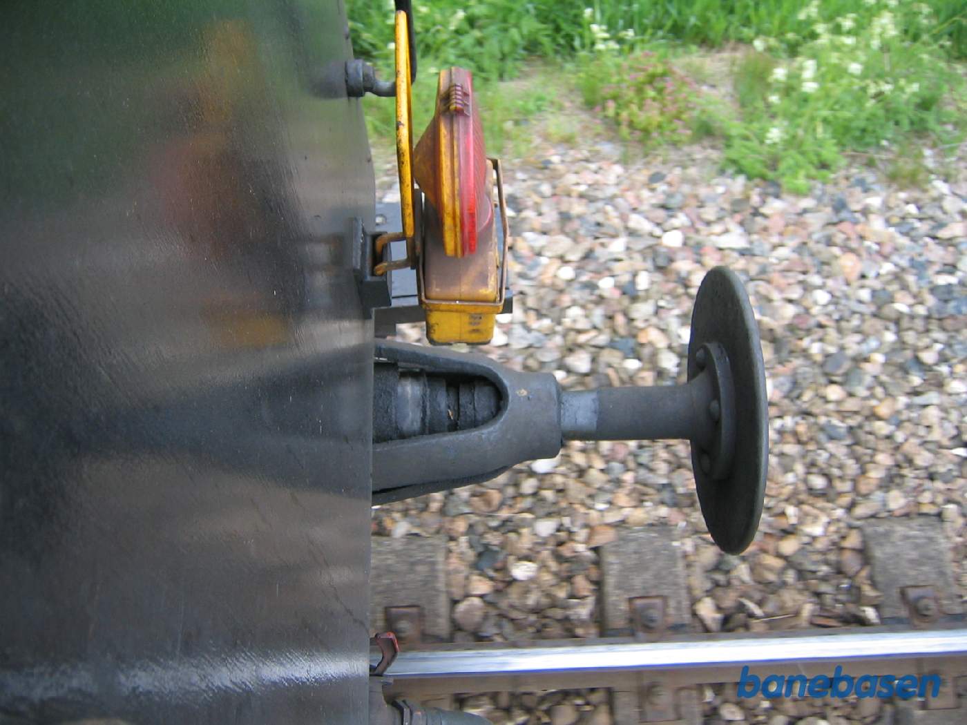 Puffer på bagerste vogn Puffer på bagerste vogn