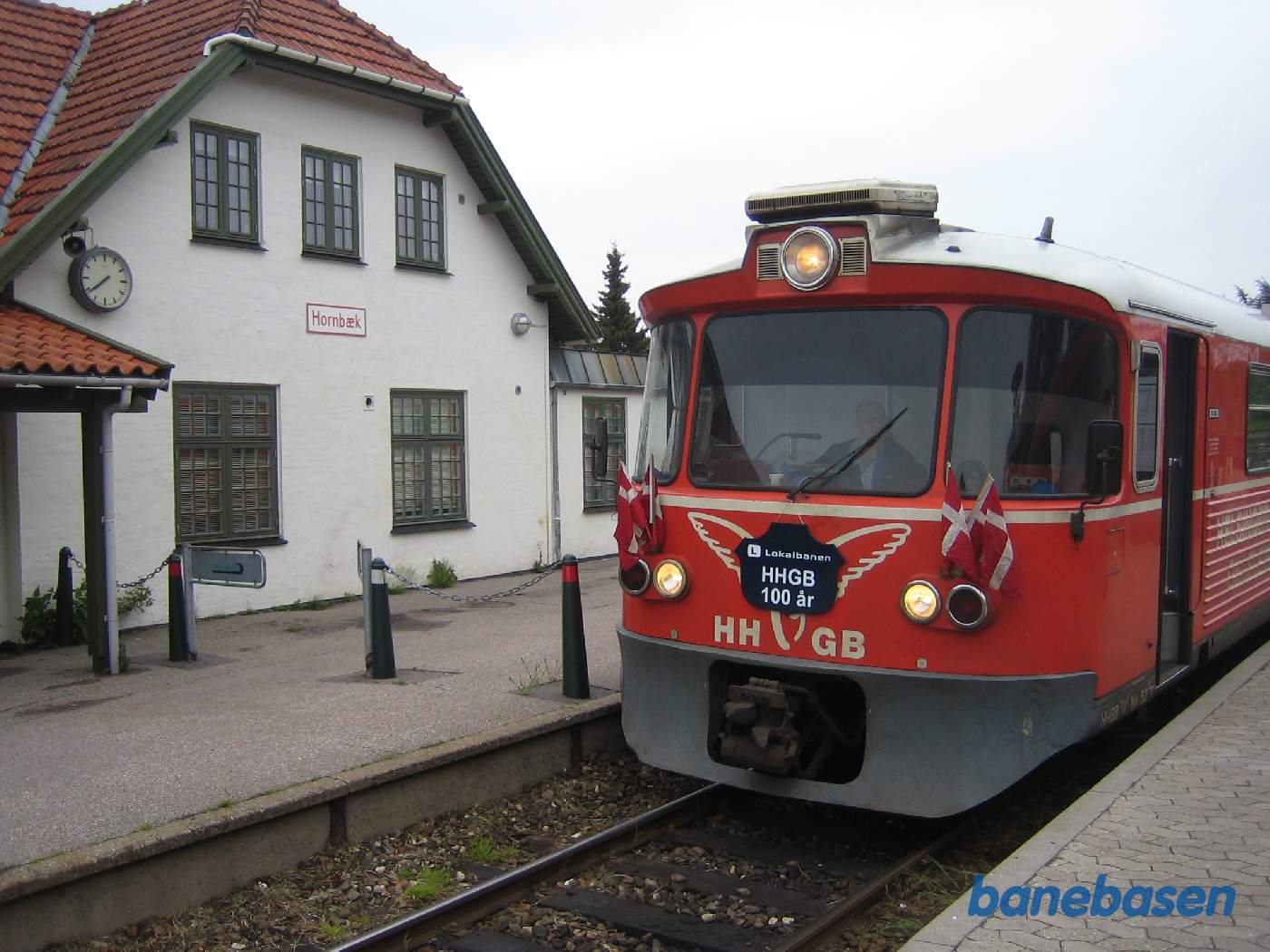 Y-tog mod Gilleleje ved perron