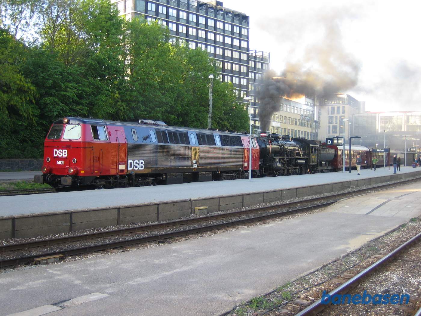 Efter dagens udflugtstog skal materiellet hjem til Randers eller Odense