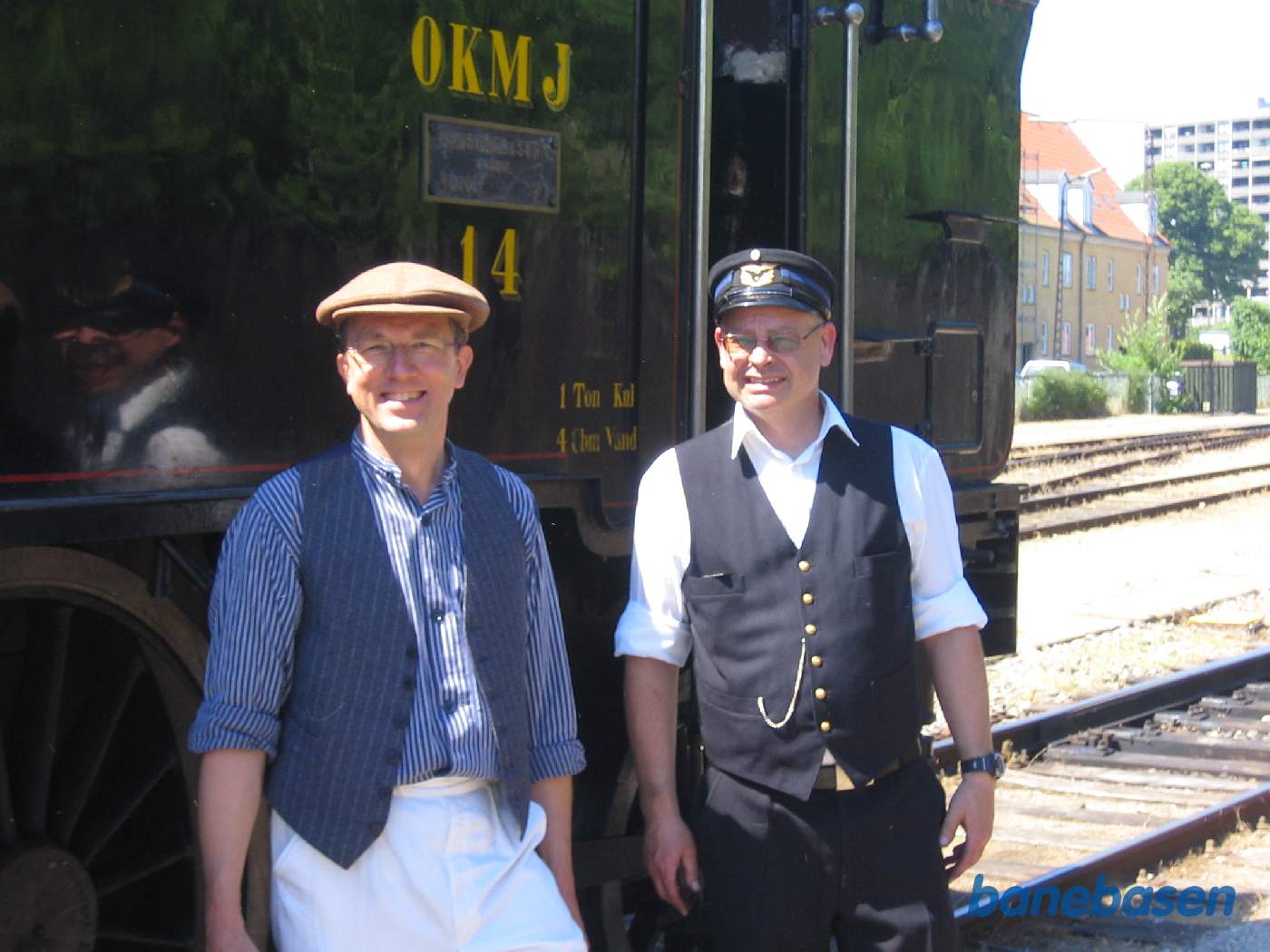 En gæst og lokomotivføreren En gæst og lokomotivføreren