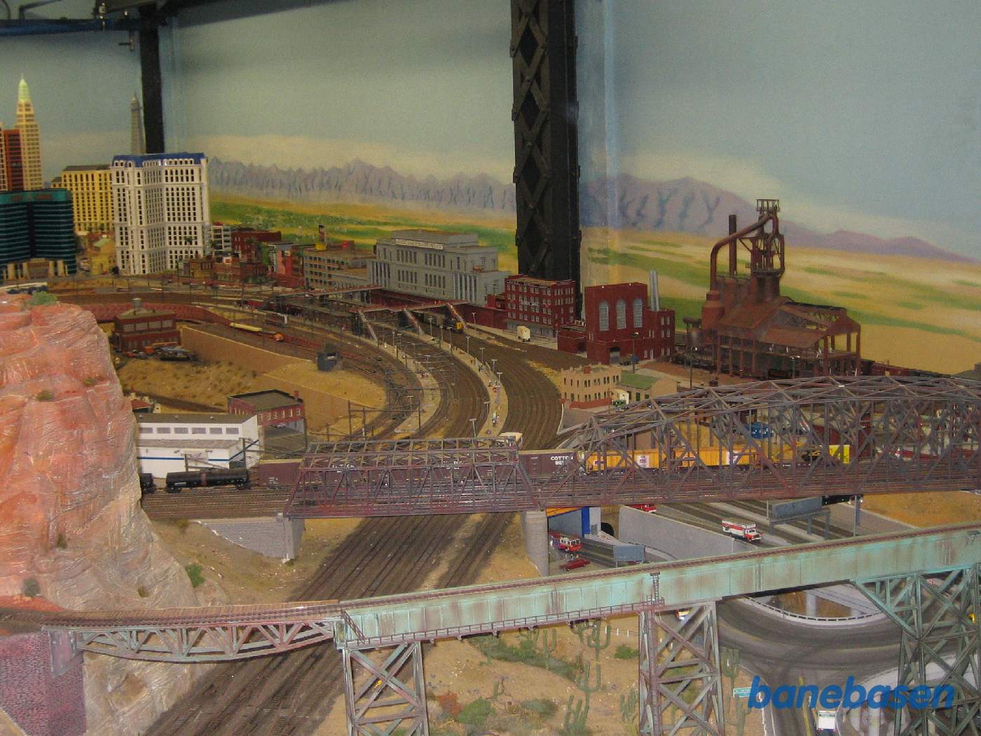 Billeder fra Miniature Wunderland i Hamburg. Verdens største modeljernbaneanlæg i H0