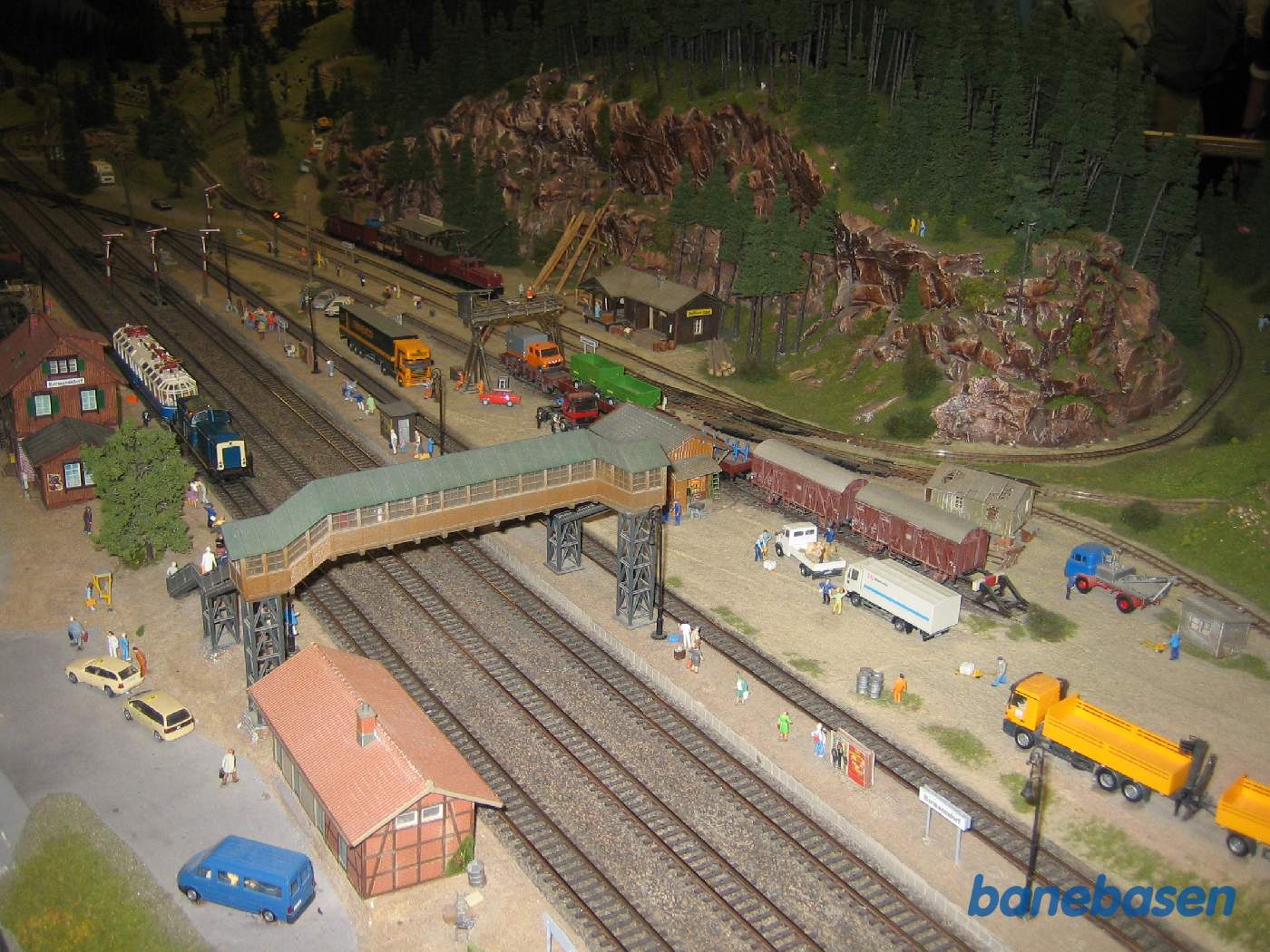 Billeder fra Miniature Wunderland i Hamburg