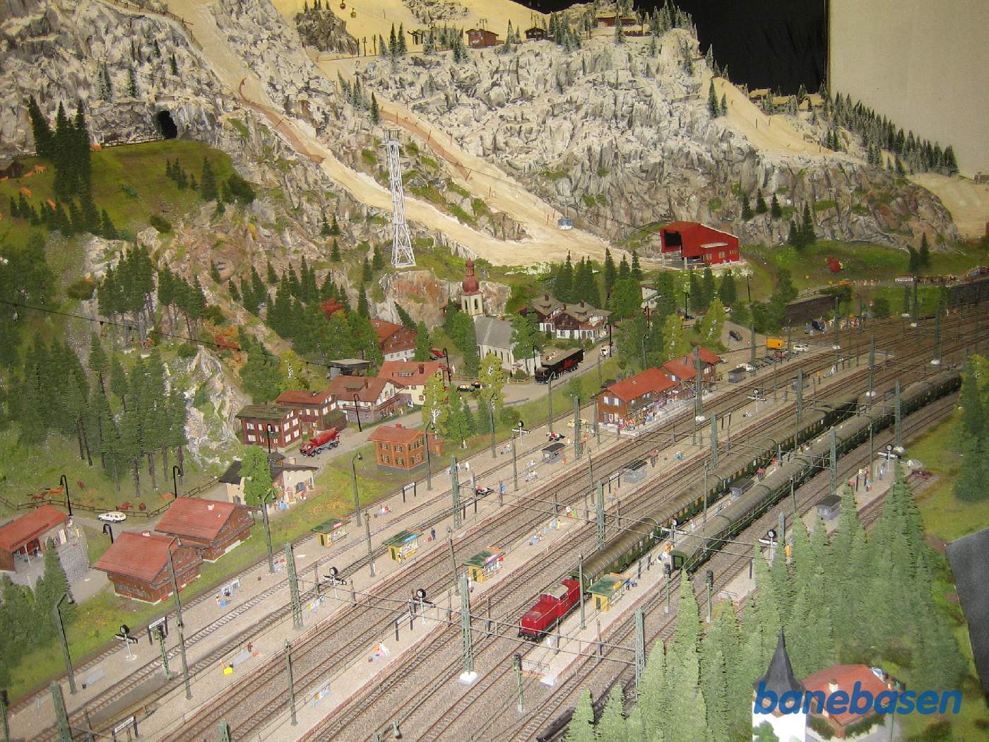 Billeder fra Miniature Wunderland i Hamburg