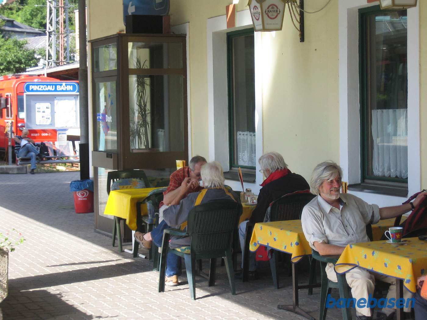 Banegårdsrestauranten med perronservering