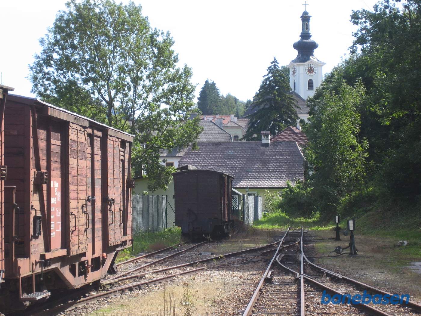 Her ender banen i Ybbsitz