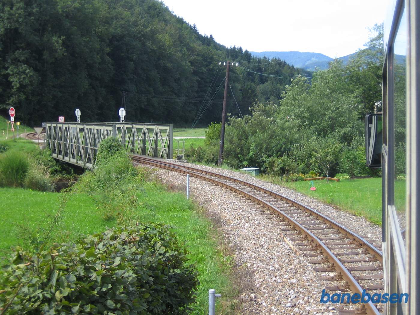 Broen over en sideflod til Ybbs