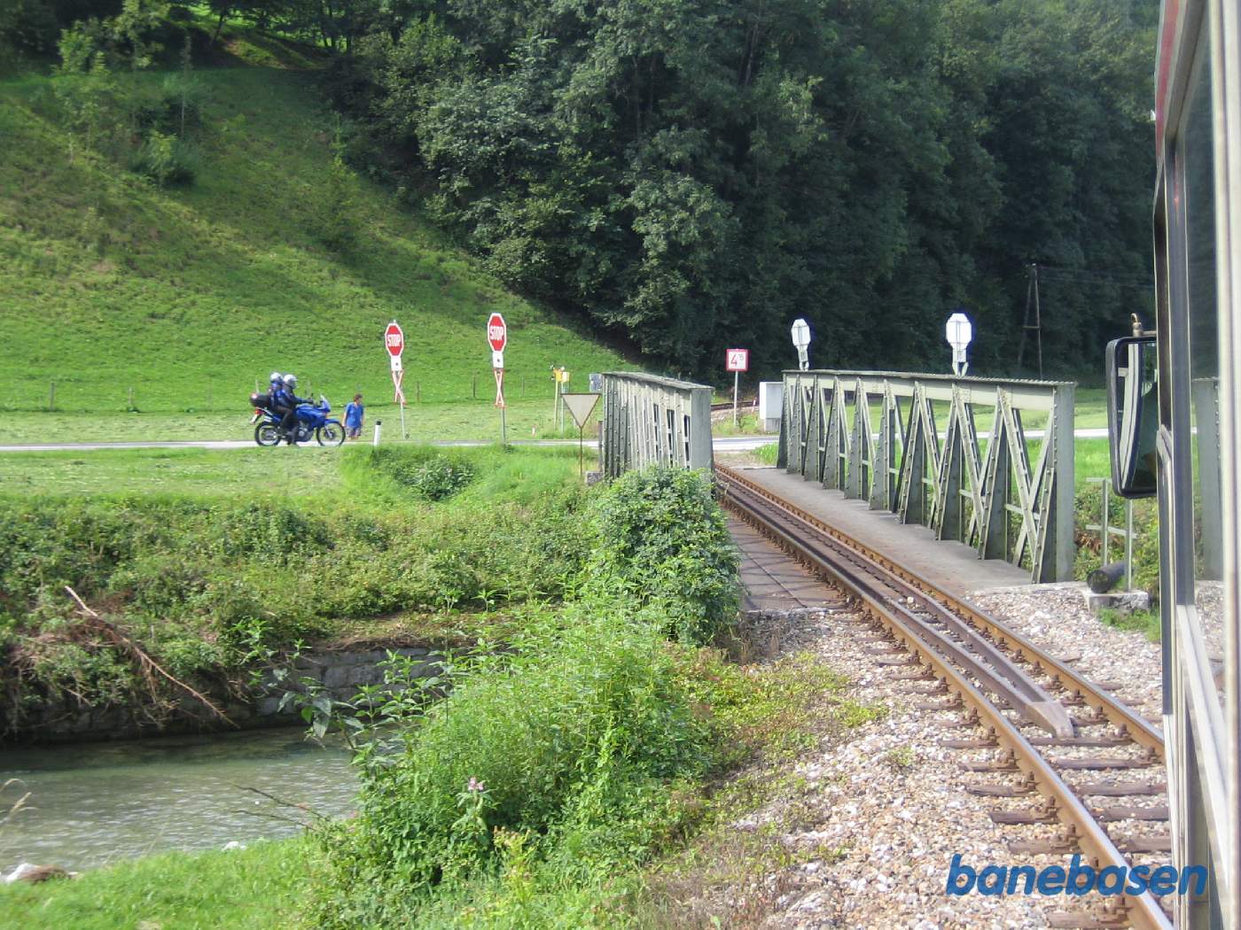 Broen over en sideflod til Ybbs