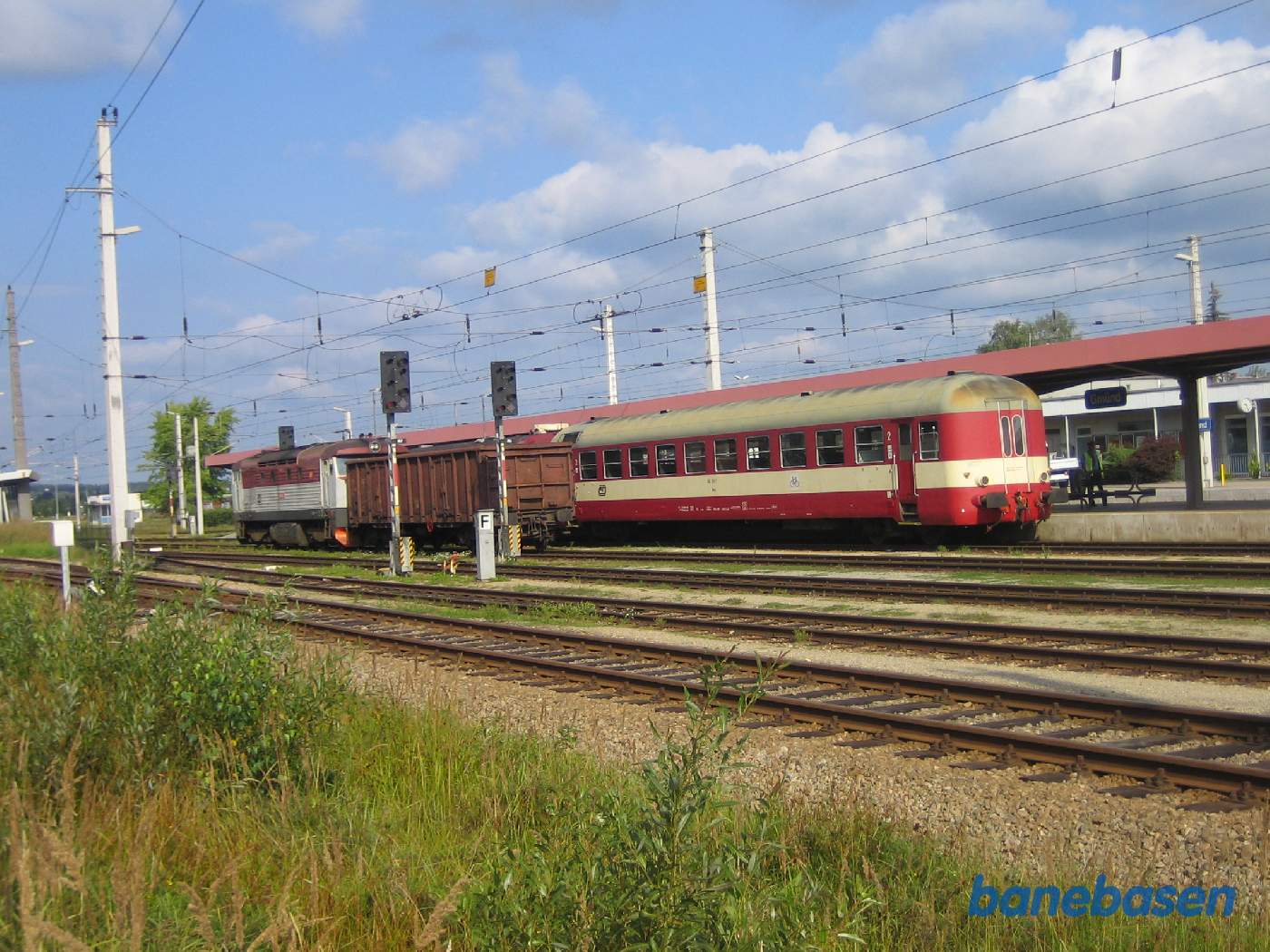 Tjekkisk materiel på stationen