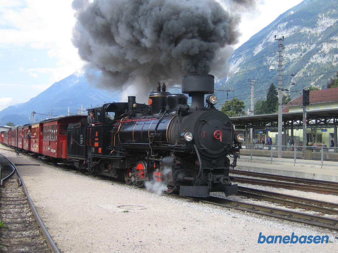 Så er der afgang for damptoget