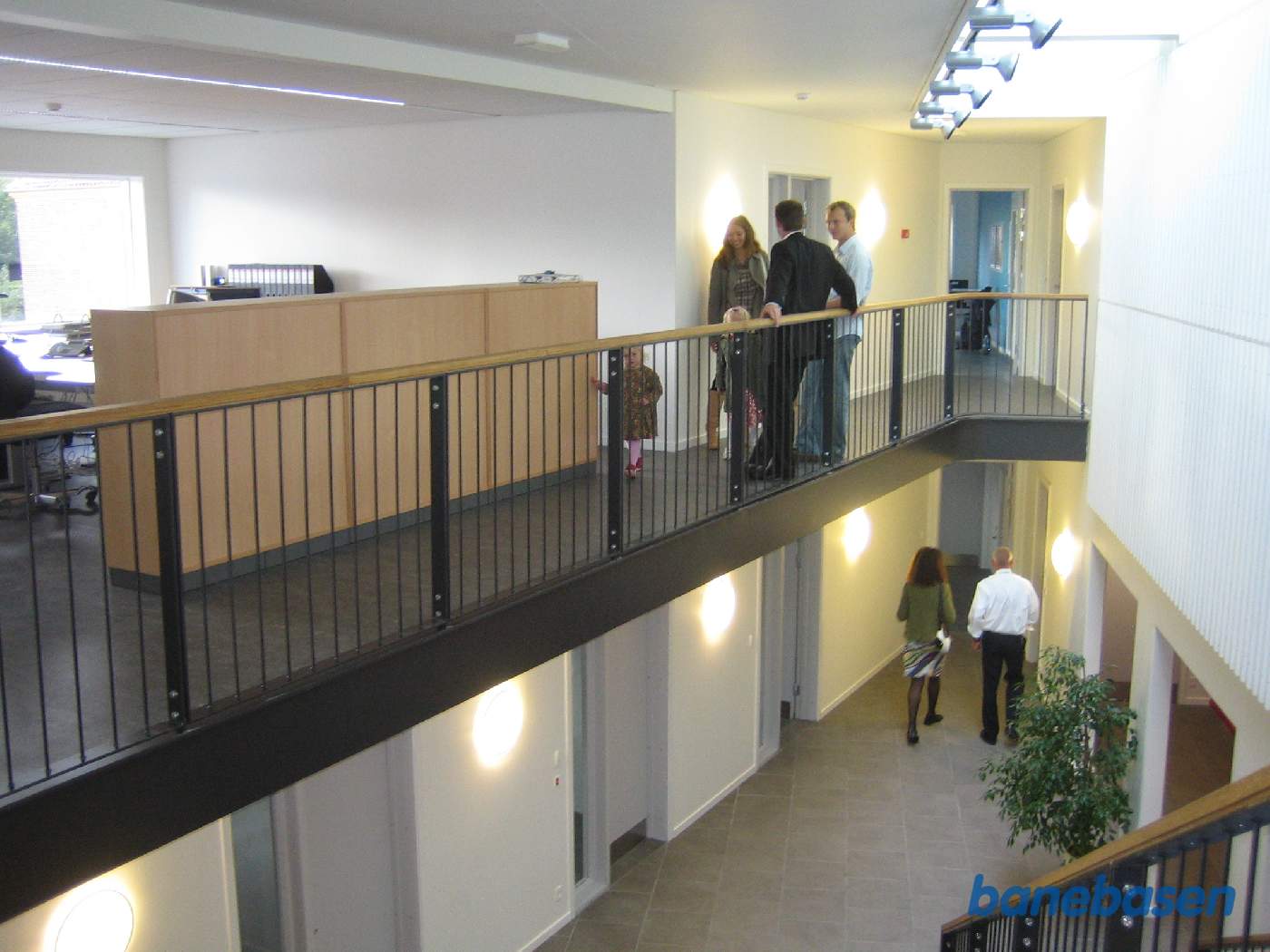 Et vue ud over foyeren