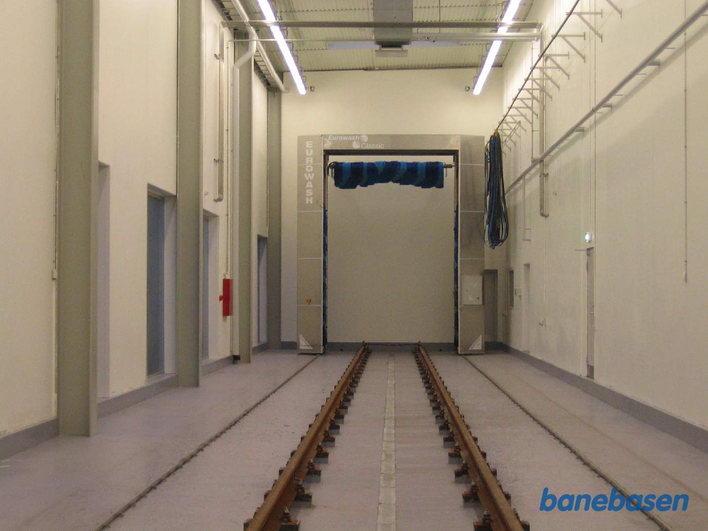 En flot ny og helt ren vaskekabine