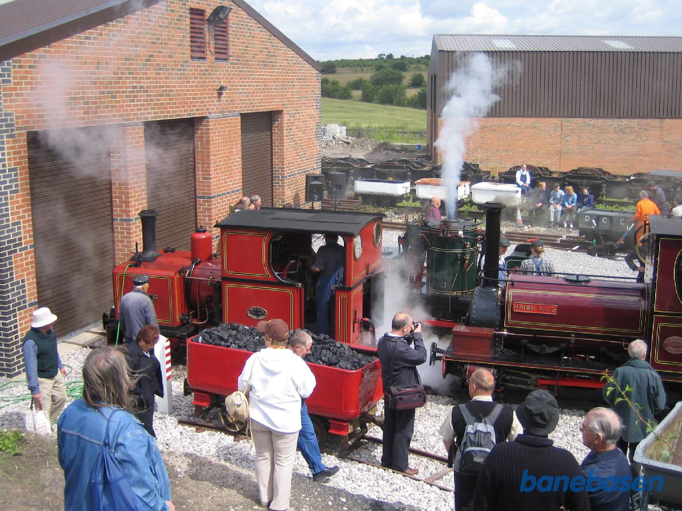 Så er gæsterne ved at komme frem