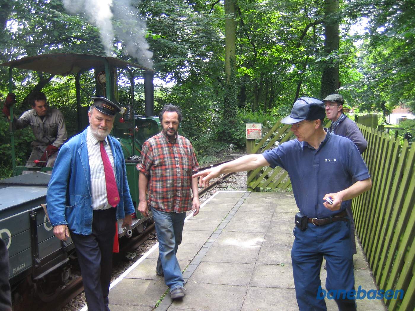 Toget ankommet til Newlands Inn