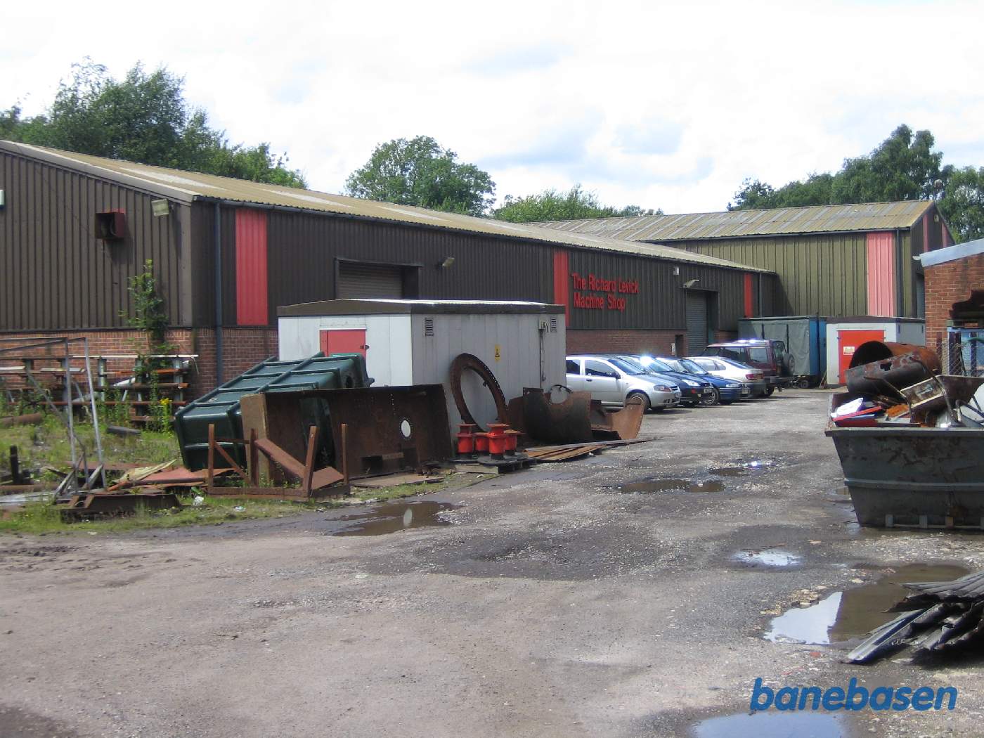 Det lokale værksted, som medlemmerne kan anvende, når mere komplicerede emner skal fremstilles