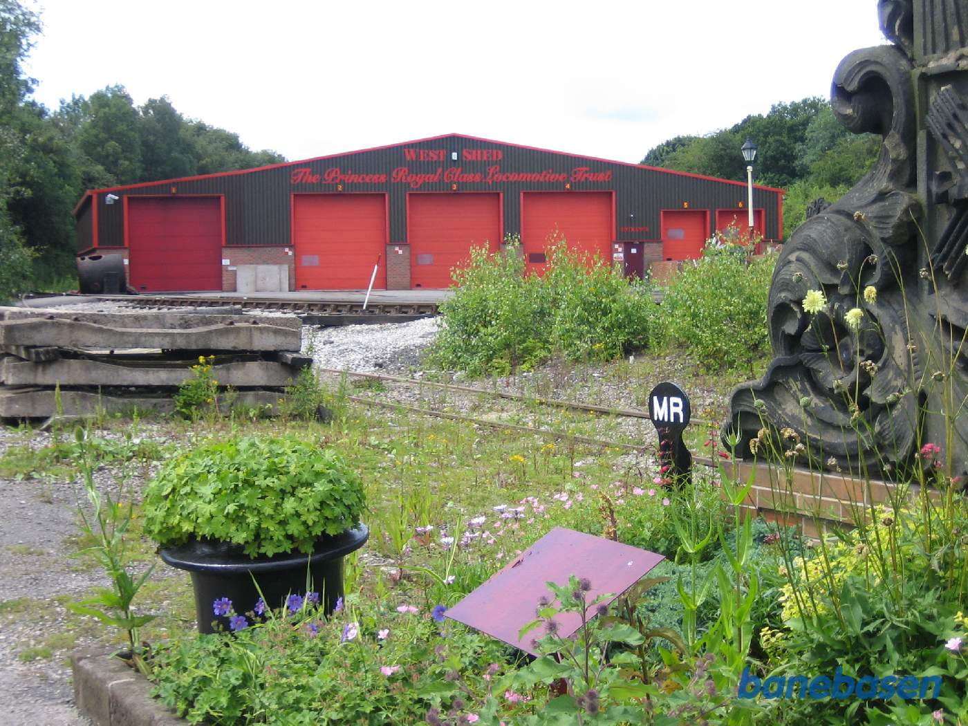 The Princess Royal Class Locomotive Trust flotte værksted