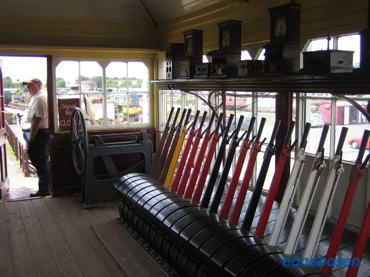 Signalhuset, som publikum kan besøge, da det ikke er tilsluttet noget