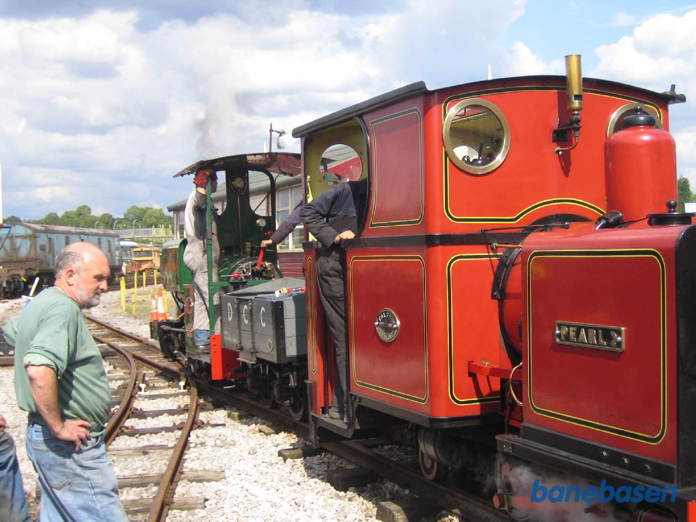 Forspandskørsel med en godsvogn imellem