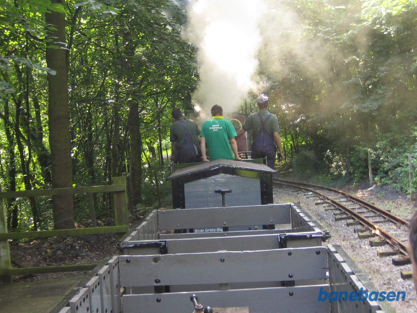 Så er persontoget klar til at køre tilbage