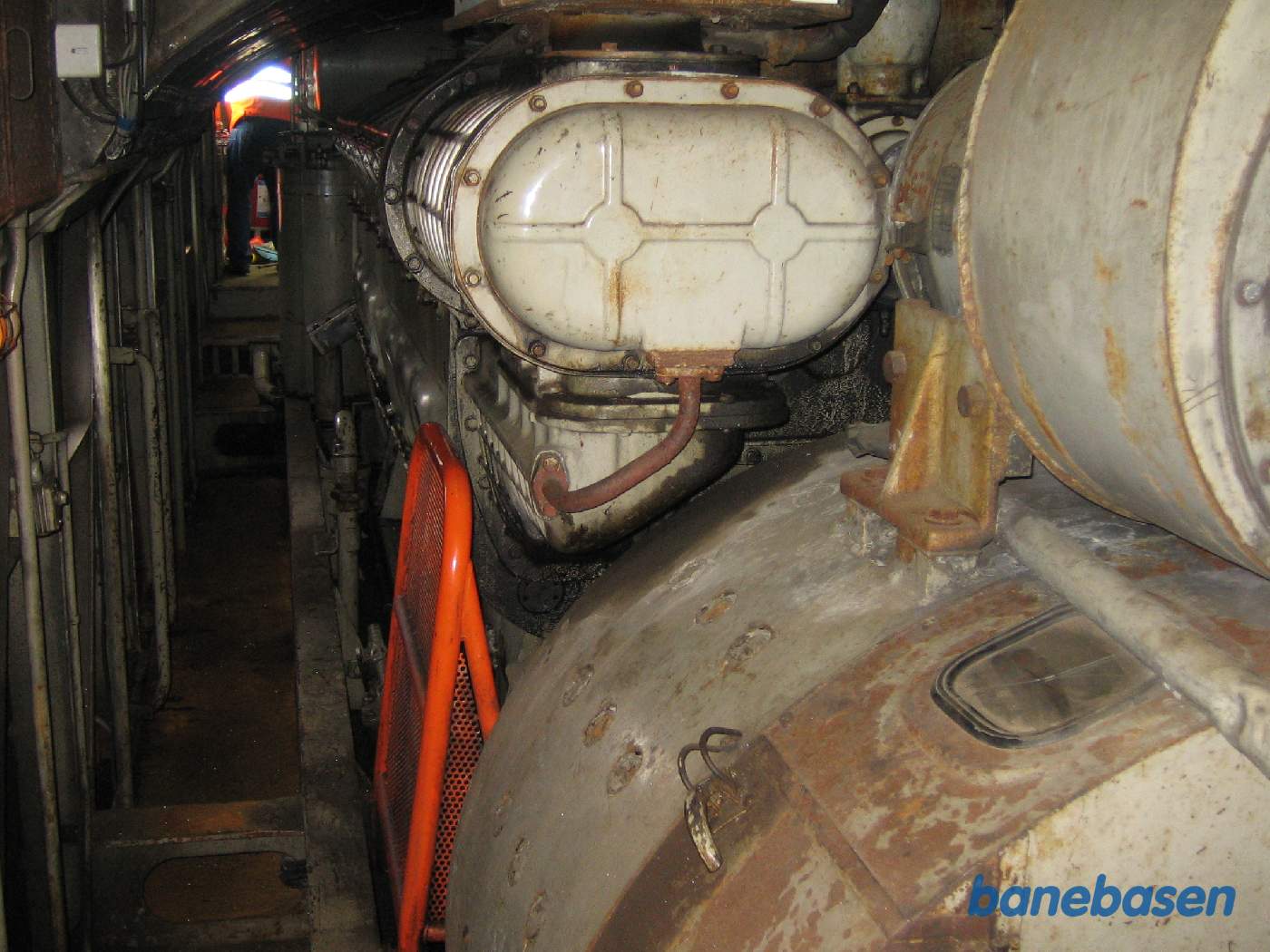 Motoren i MY lokomotivet