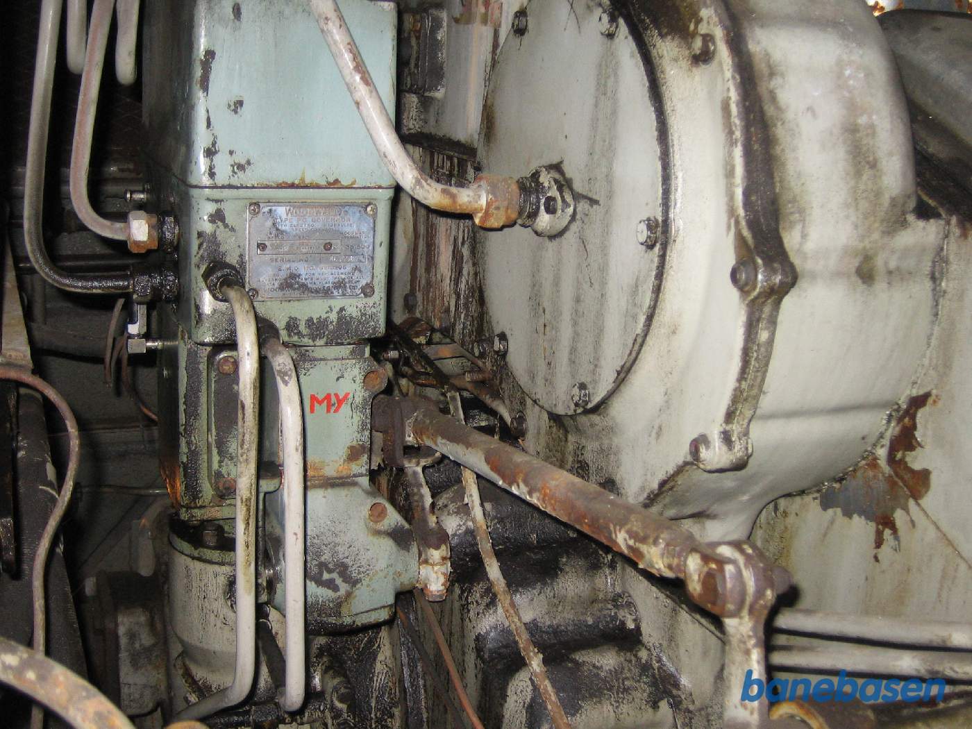 Motoren i MY lokomotivet