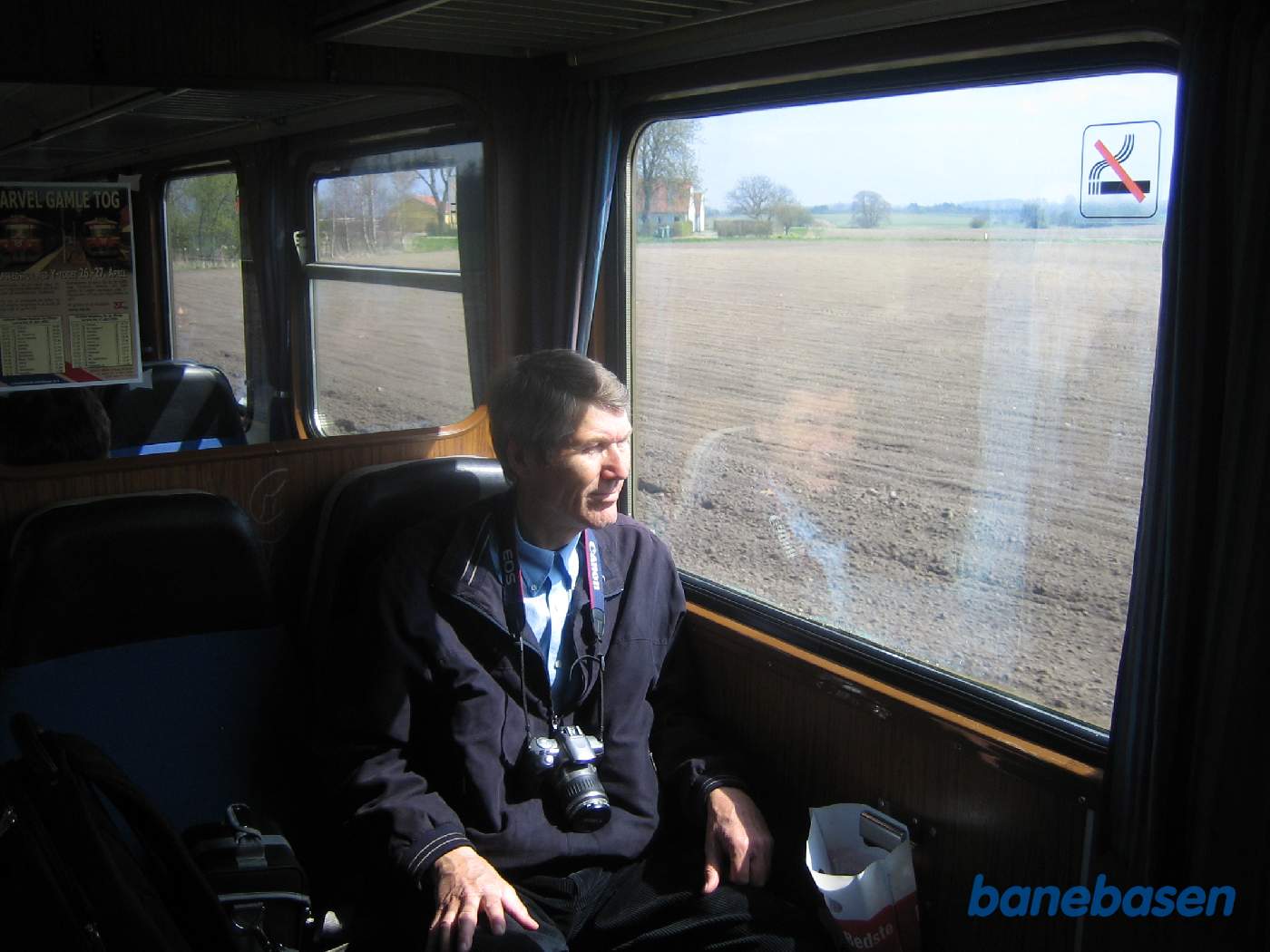 En turdeltager nyder turen mellem Kirke Eskilstrup og Store Merløse