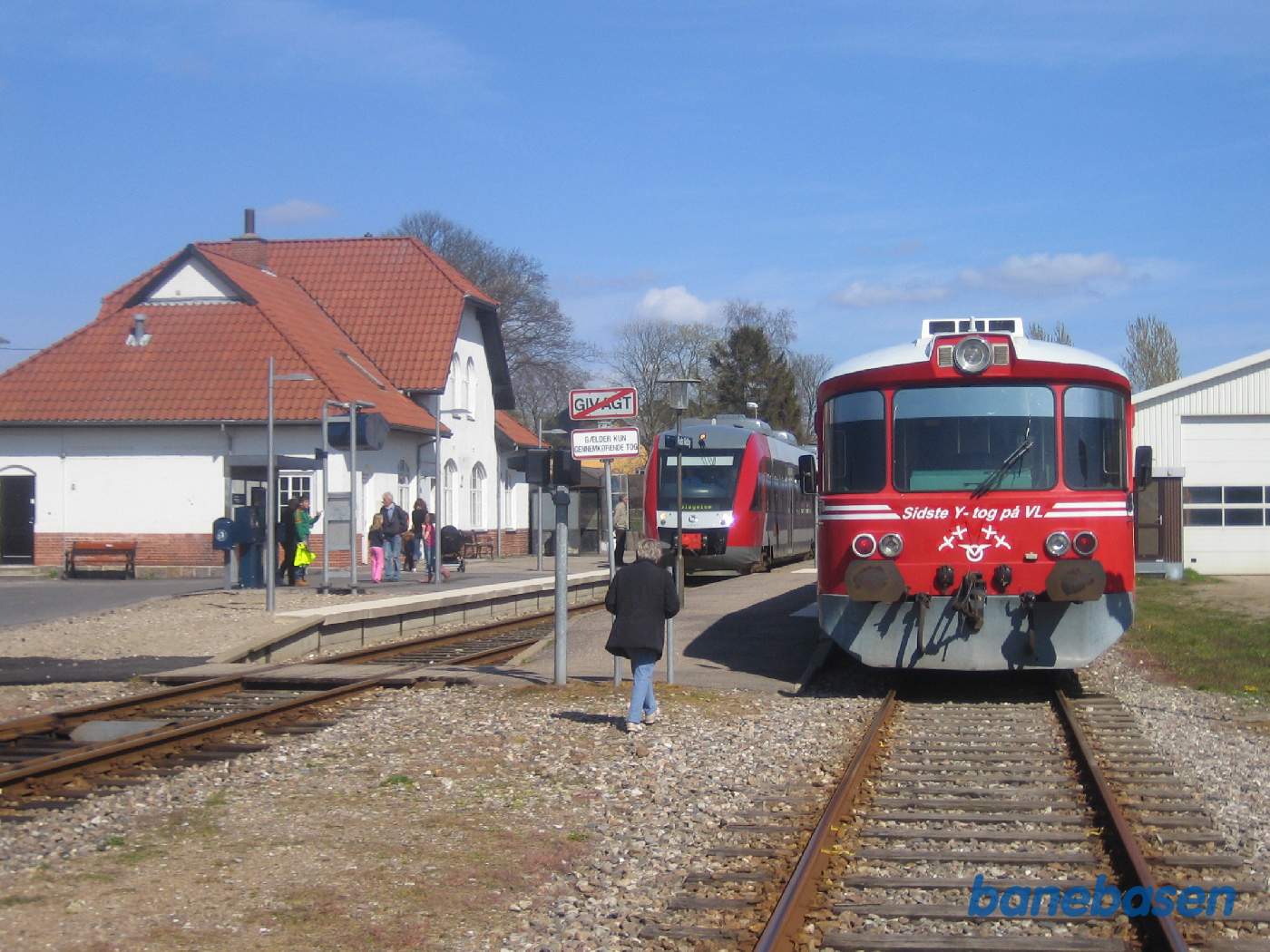 Krydsning med et Lint-togsæt