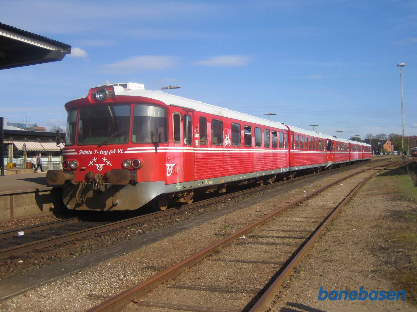 Y-toget ankommet til Holbæk Y-toget ankommet til Holbæk