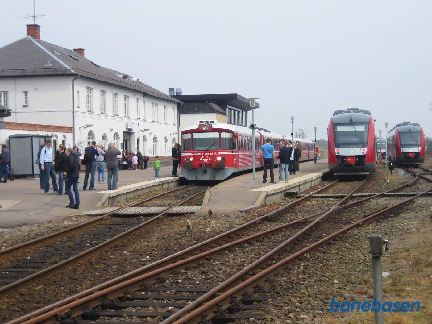 Et vue ud over stationsområdet