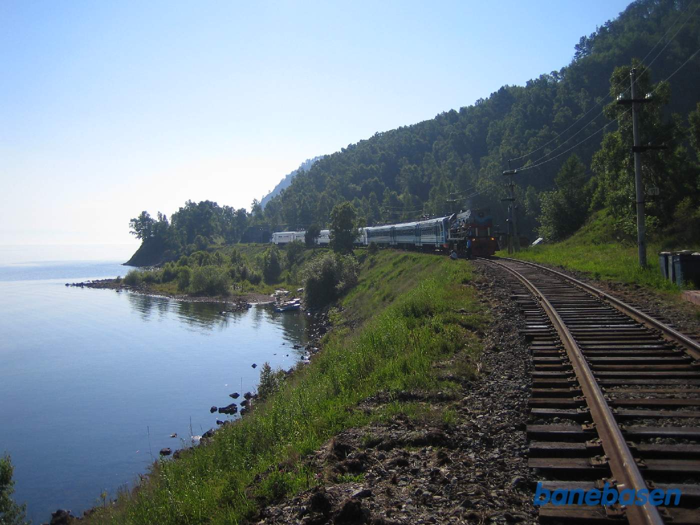 Persontoget set forfra