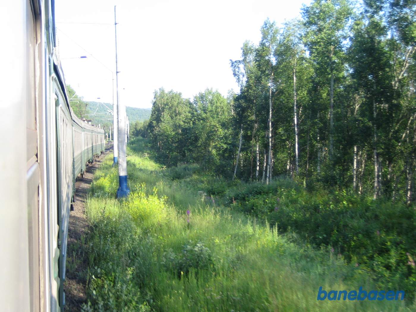 Vi er kommet op på det mere flade stykke i retning mod Irkutsk