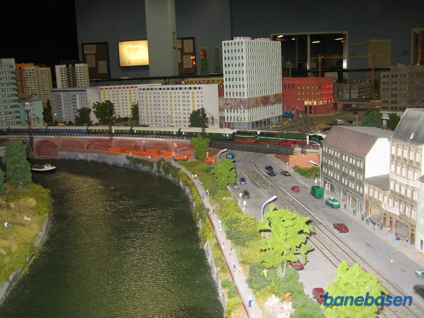 Et stort modelbaneanlæg i hjertet af Berlin