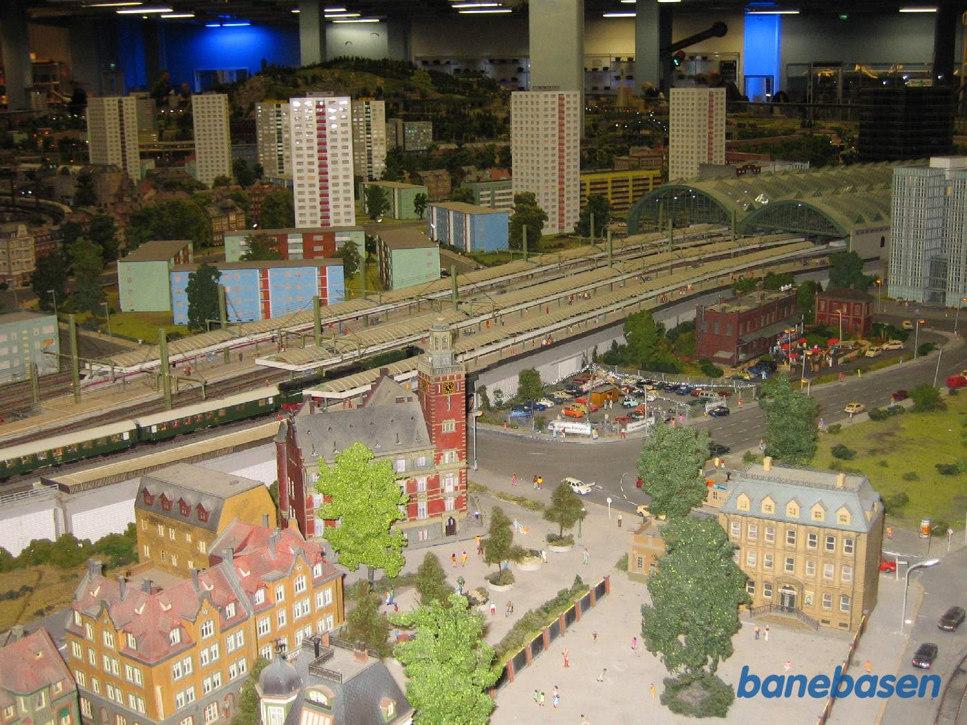 Et stort modelbaneanlæg i hjertet af Berlin