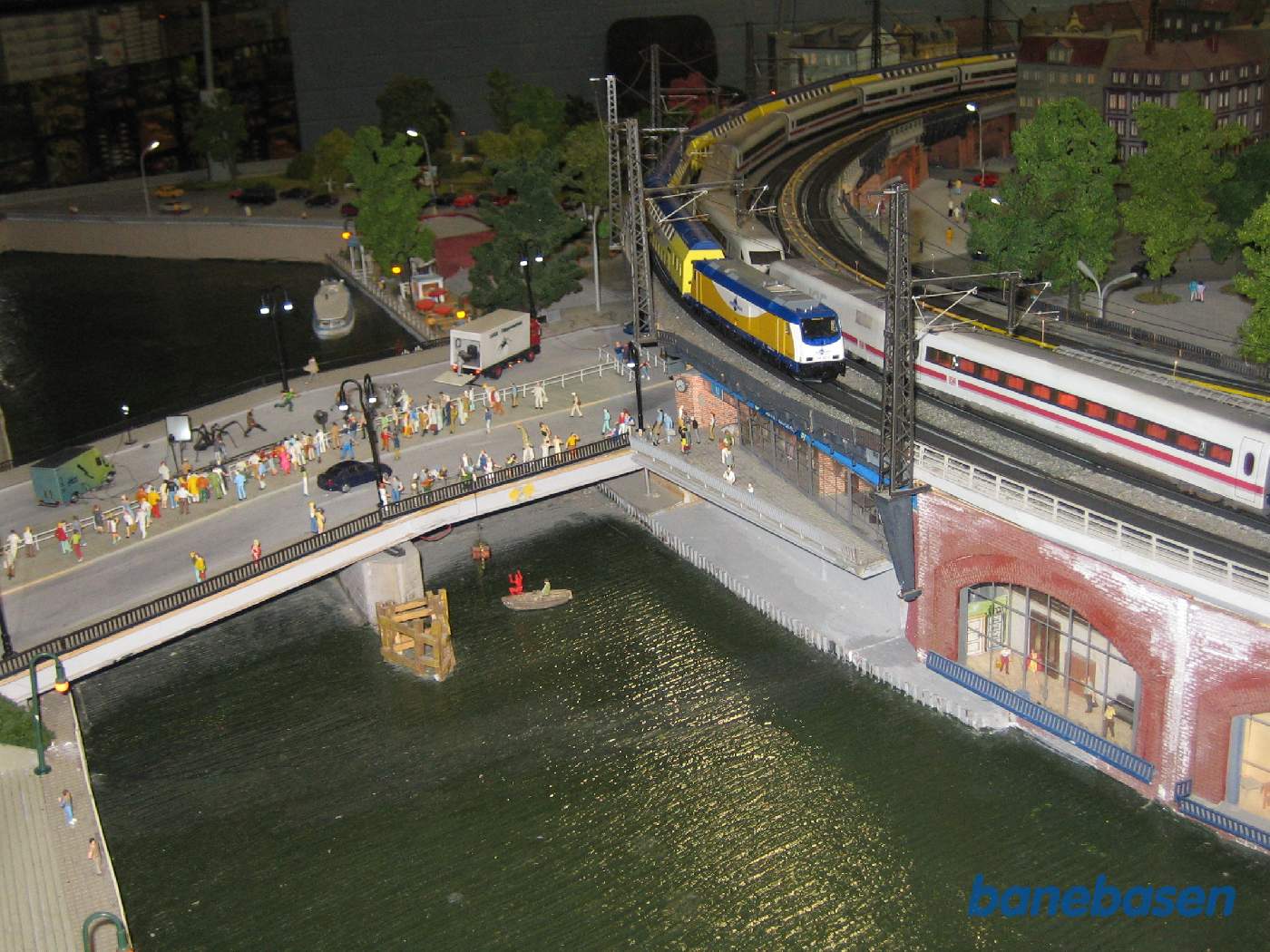 Et stort modelbaneanlæg i hjertet af Berlin