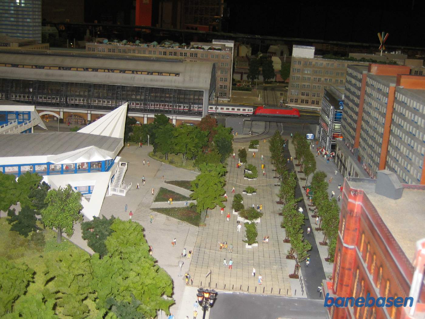 Et stort modelbaneanlæg i hjertet af Berlin