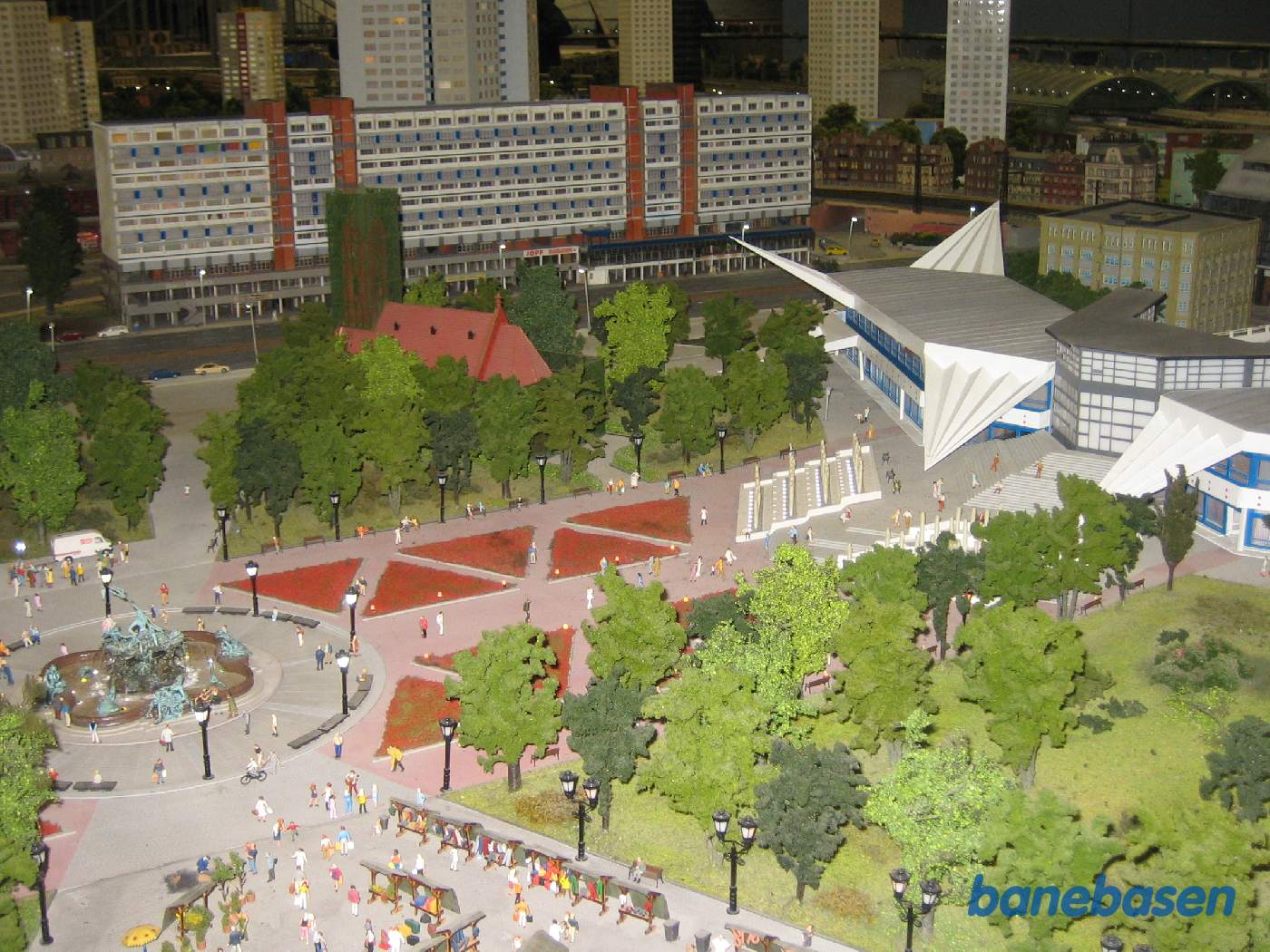 Et stort modelbaneanlæg i hjertet af Berlin