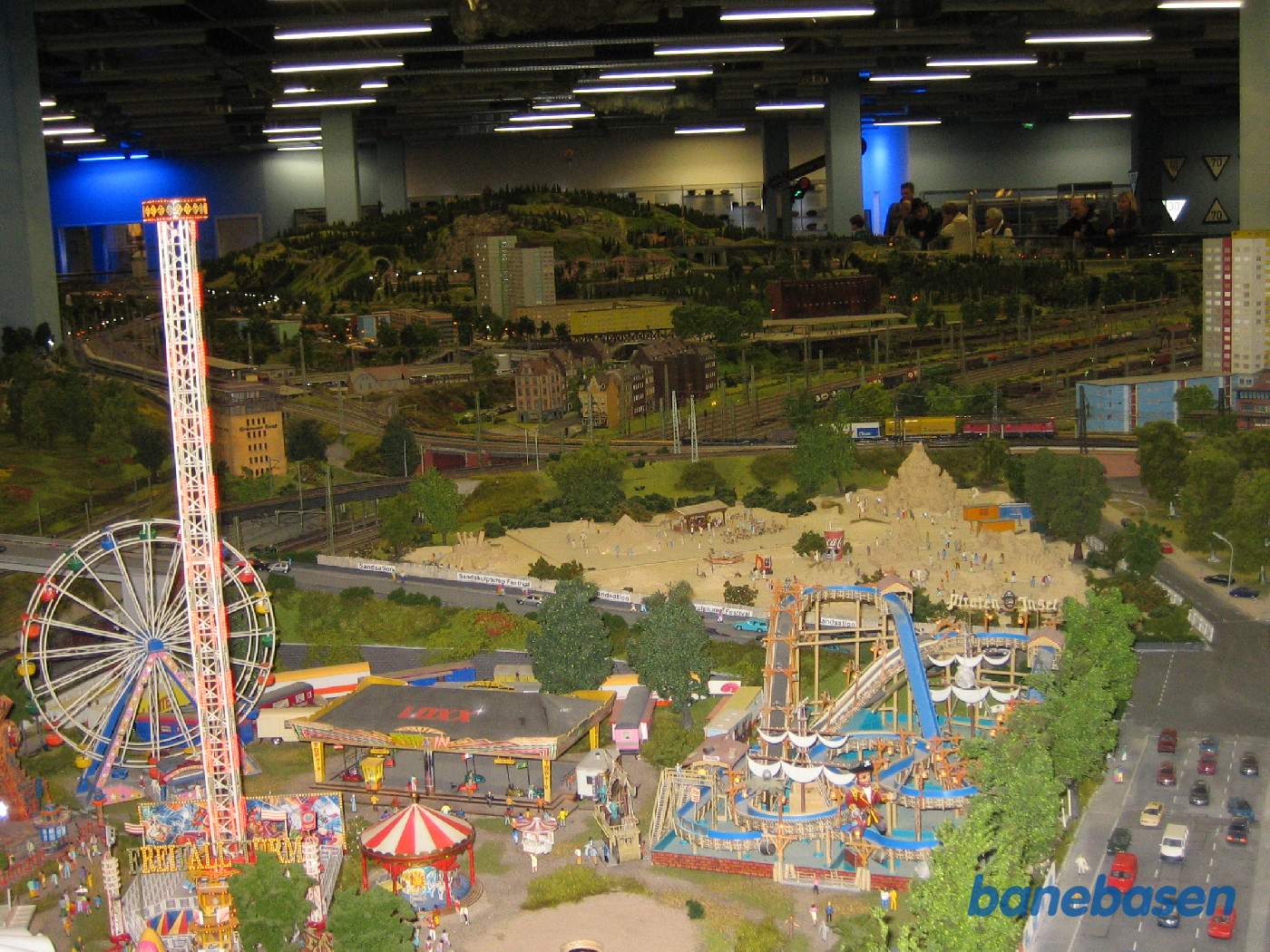 Et stort modelbaneanlæg i hjertet af Berlin