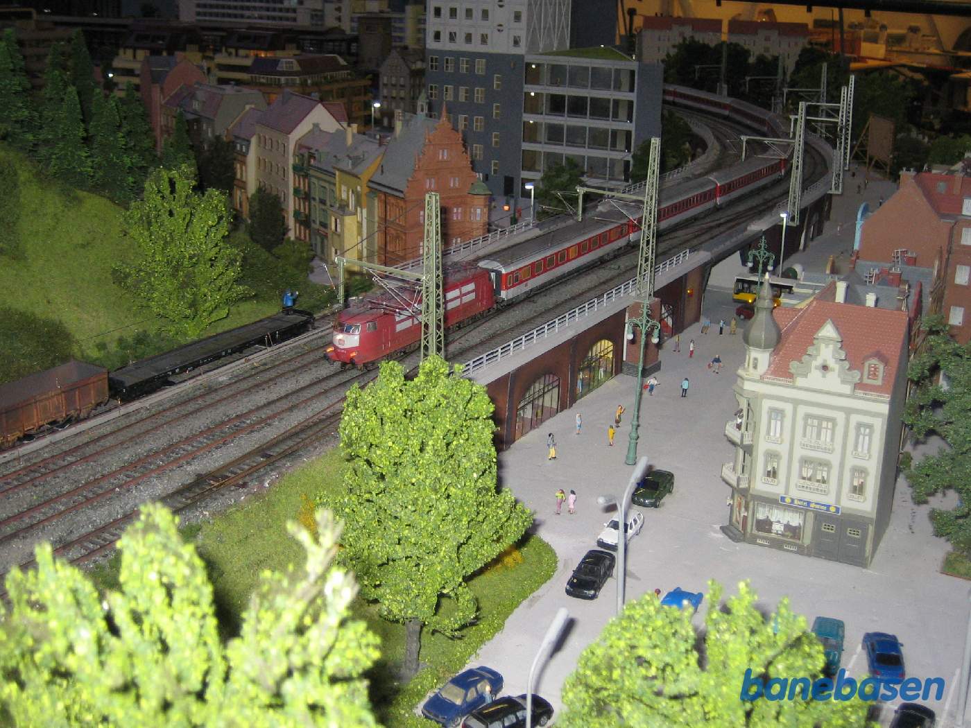 Et stort modelbaneanlæg i hjertet af Berlin