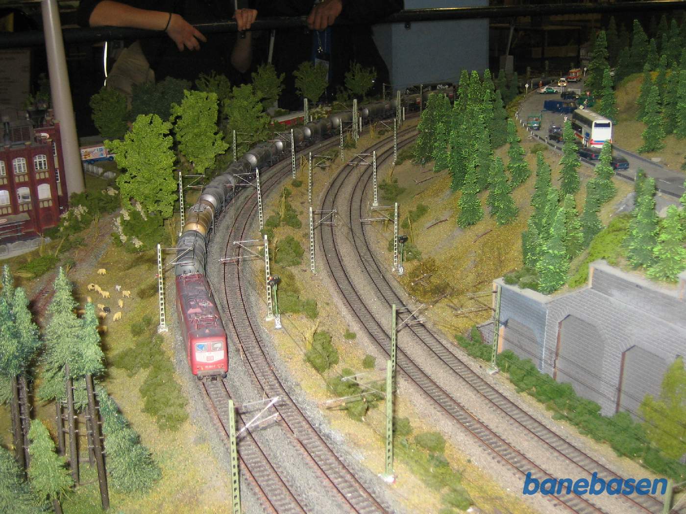 Et stort modelbaneanlæg i hjertet af Berlin