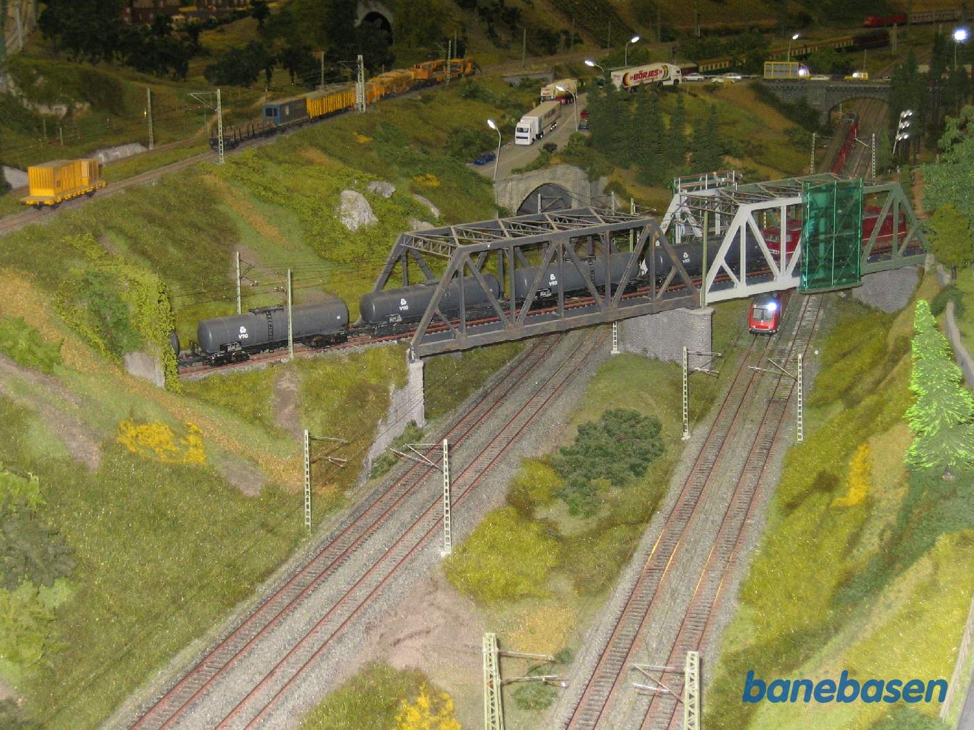 Et stort modelbaneanlæg i hjertet af Berlin