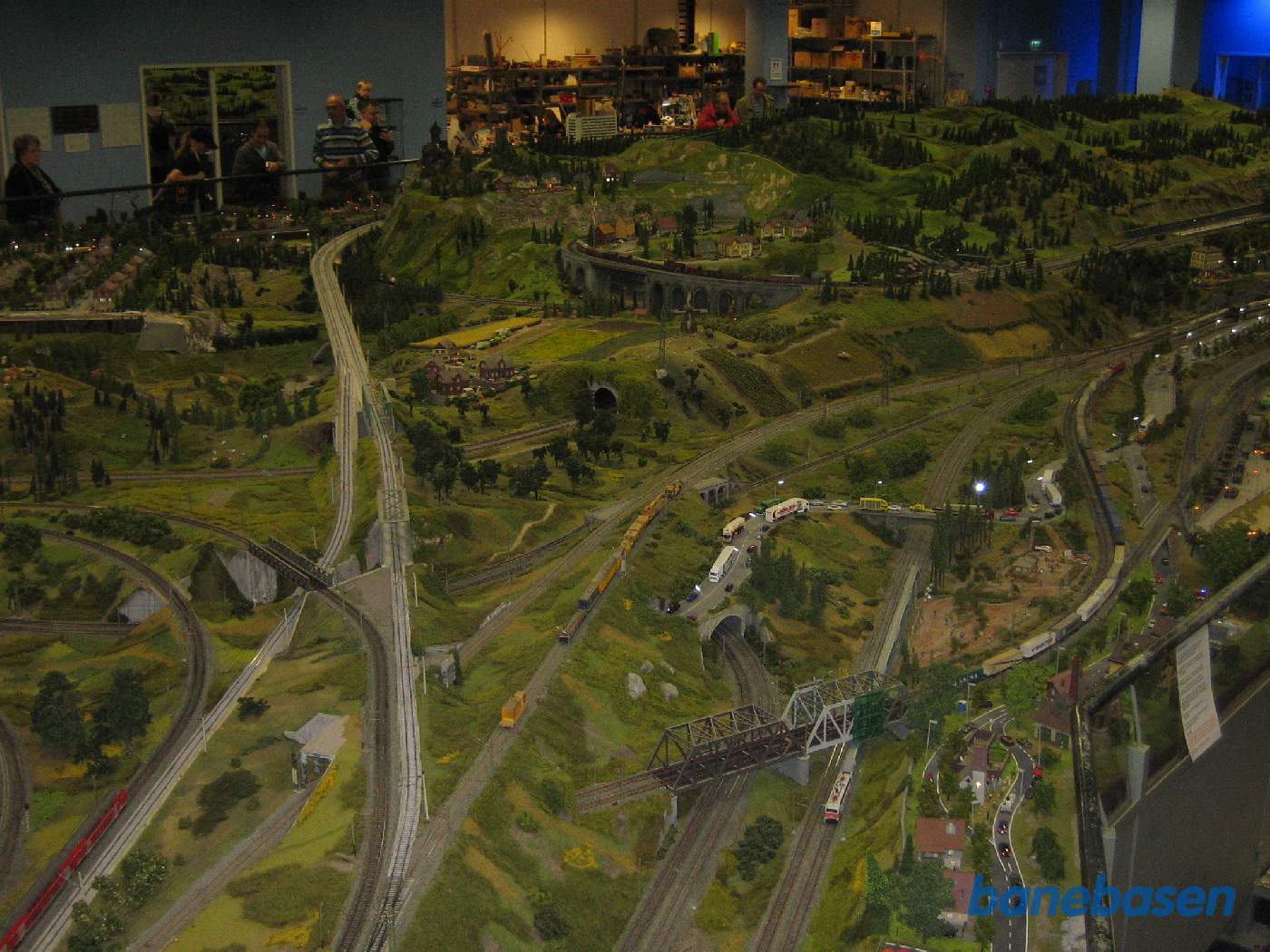 Et stort modelbaneanlæg i hjertet af Berlin