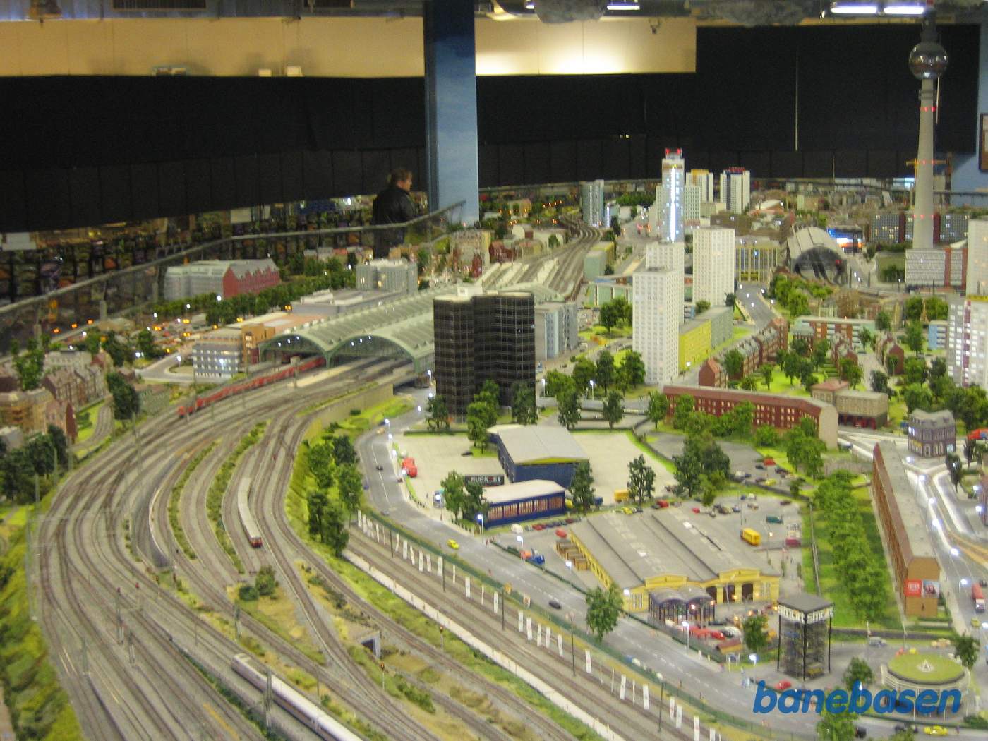 Et stort modelbaneanlæg i hjertet af Berlin