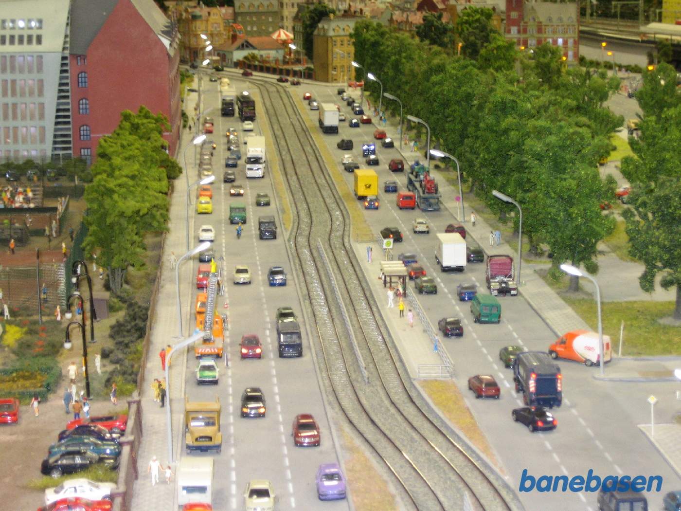 Et stort modelbaneanlæg i hjertet af Berlin