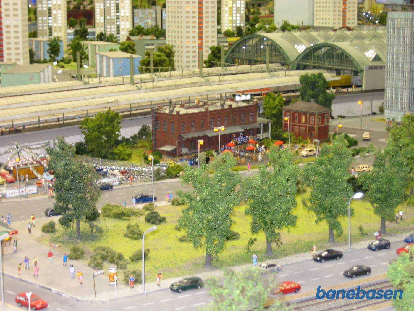 Et stort modelbaneanlæg i hjertet af Berlin